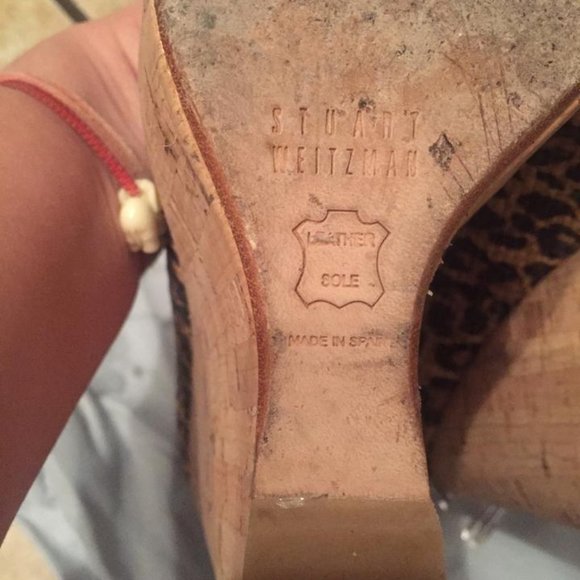 Stuart Weitzman Leopard Wedges - Picture 6 of 10